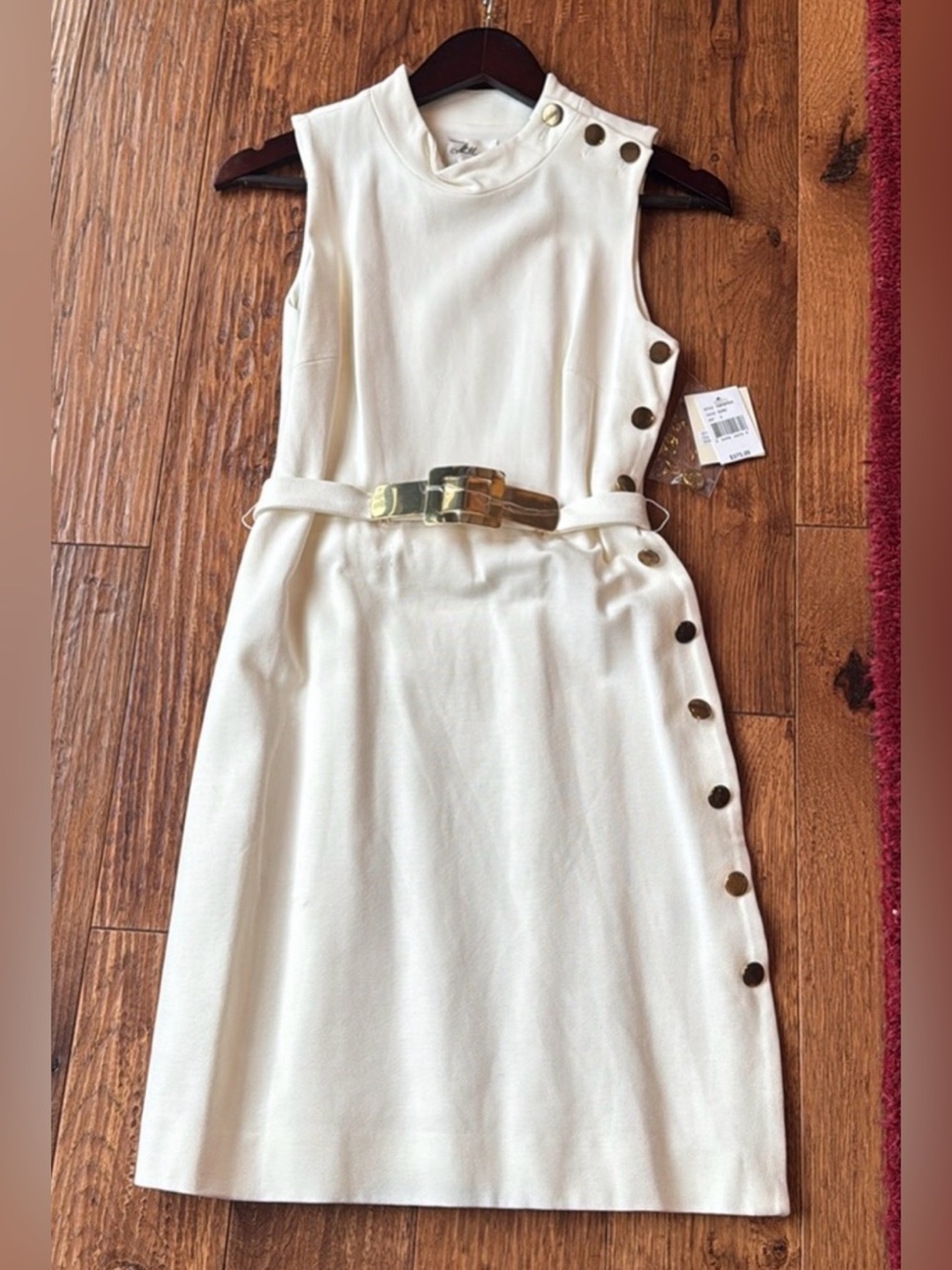 🎬🎬🎬INCREDIBLY CHIC Milly Of New York NWT szS Gold Hardware Frock